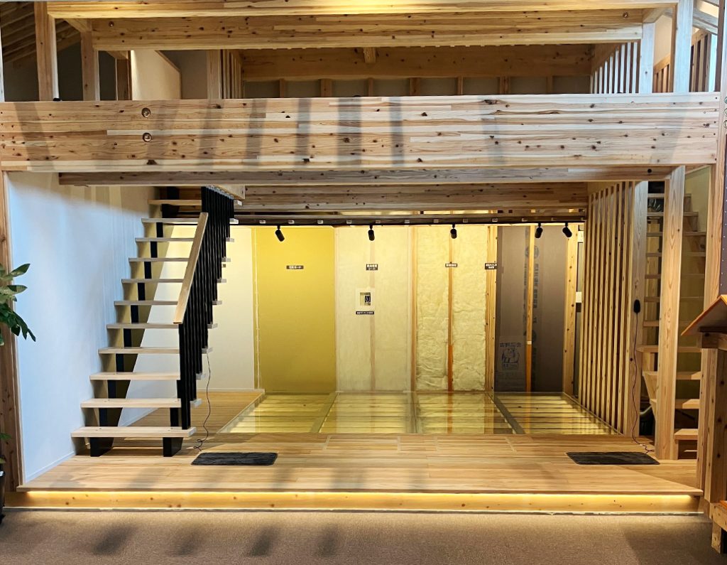 霧島支店　実物大構造模型展示
