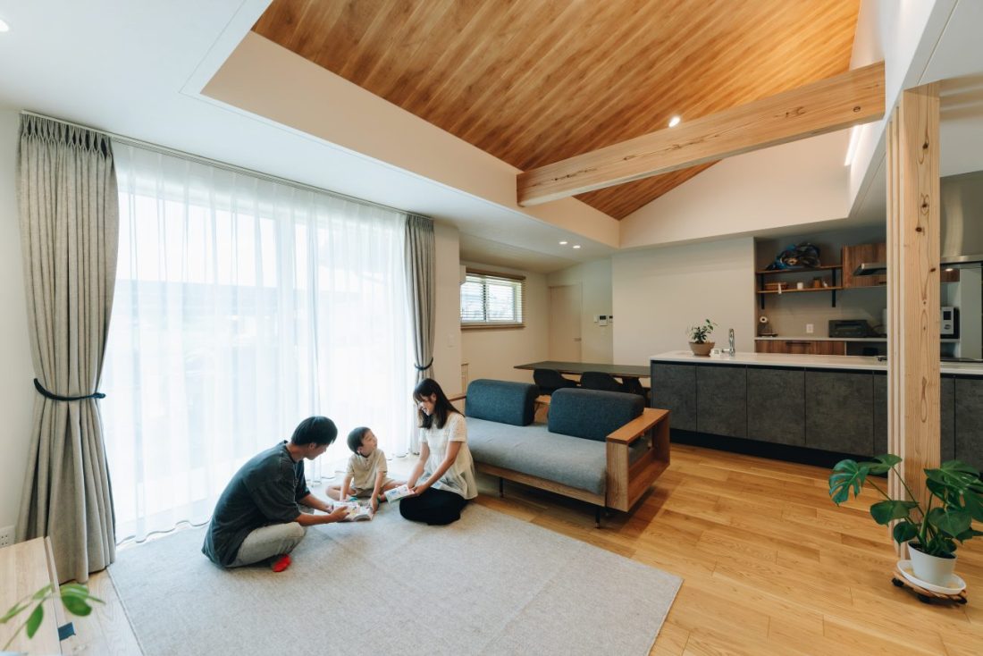 家族がノビノビ暮らしながら未来を見据えた住まい